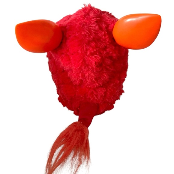 Vintage Furby 2012 - Bright Orange Red Edition - Hasbro Interactive Toy Plush - Picture 4 of 10